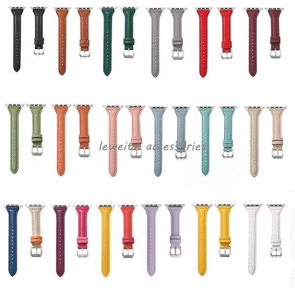 slim thin leather replacement straps for apple watch band 38mm 40mm 41mm 45mm 42mm 44mm iwatch series 7 6 se 5 4 3 2 1
slim thin leather replacement straps for apple watch band 38mm 40mm 41mm 45mm 42mm 44mm iwatch series 7 6 se 5 4 3 2 1