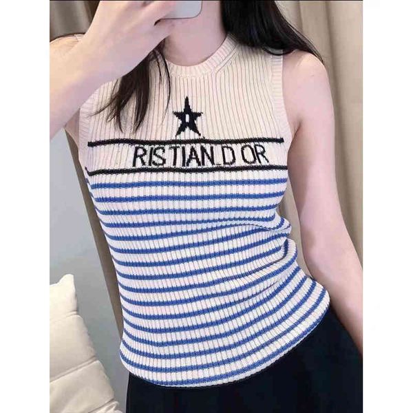 women's tanks & camis d's five pointed star knitted vest is thin and fashionable. it's navy style. worn outside covered insid, White
women's tanks & camis d's five pointed star knitted vest is thin and fashionable. it's navy style. worn outside covered insid, White