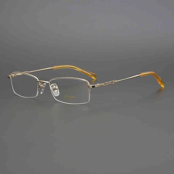 sunglasses business ultra light half frame myopia pure small face gold optical lens 1061 with bt4b, White;black
sunglasses business ultra light half frame myopia pure small face gold optical lens 1061 with bt4b, White;black