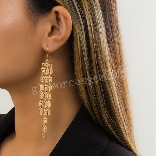 trendy long tassel earrings for women gold/silver color ladies dangle earrings 2022 fashion hanging earrings jewelry girls gifts
trendy long tassel earrings for women gold/silver color ladies dangle earrings 2022 fashion hanging earrings jewelry girls gifts