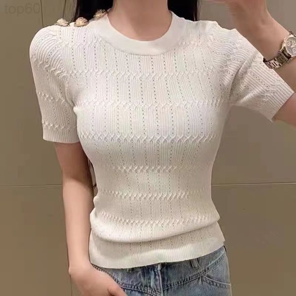 designer sweatshirt bajia 2021 summer new slim fit and thin black white horizontal pattern hollow out knitted round neck short sleeve t-shir
designer sweatshirt bajia 2021 summer new slim fit and thin black white horizontal pattern hollow out knitted round neck short sleeve t-shir
