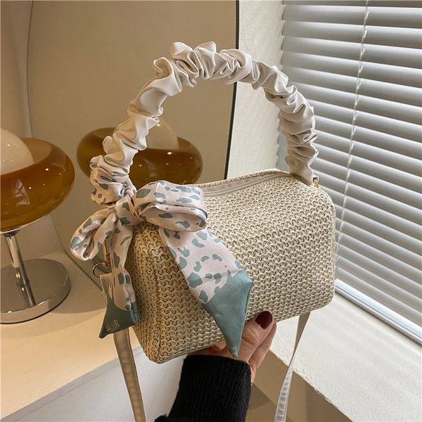 pleated handbag womens 2022 summer straw bag fashion simple casual woven shoulder messenger bag
pleated handbag womens 2022 summer straw bag fashion simple casual woven shoulder messenger bag