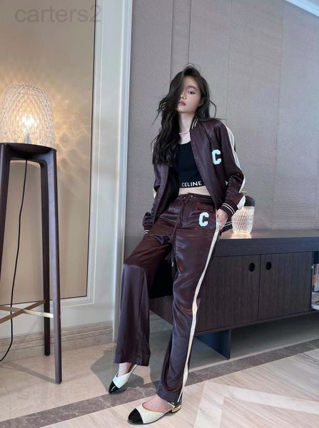 two piece dress designer ce family 22 early spring new baseball jacket elastic waist casual pants sports suit 3dsj, White
two piece dress designer ce family 22 early spring new baseball jacket elastic waist casual pants sports suit 3dsj, White