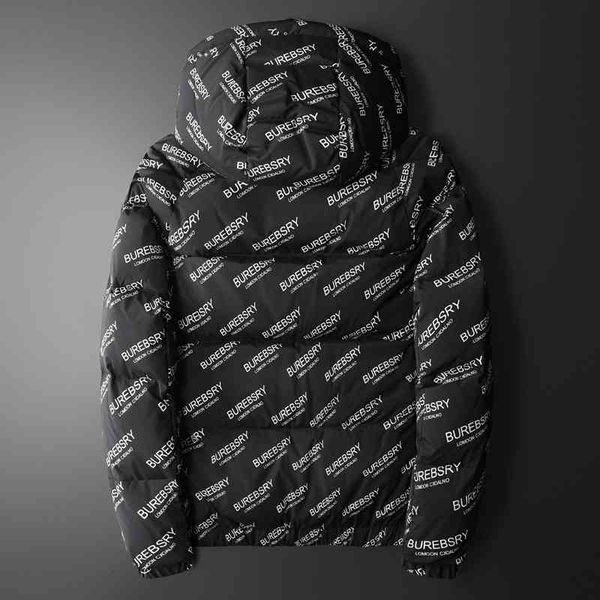fashion new men's down jacket luxury brand designer wholesale winter thickened hooded casual coat, Black
fashion new men's down jacket luxury brand designer wholesale winter thickened hooded casual coat, Black