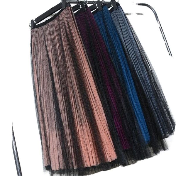 skirts ohryiyie women tulle skirt 2022 autumn winter gradient mesh female fashion elastic high waist pleated femme 59yh#, Black
skirts ohryiyie women tulle skirt 2022 autumn winter gradient mesh female fashion elastic high waist pleated femme 59yh#, Black