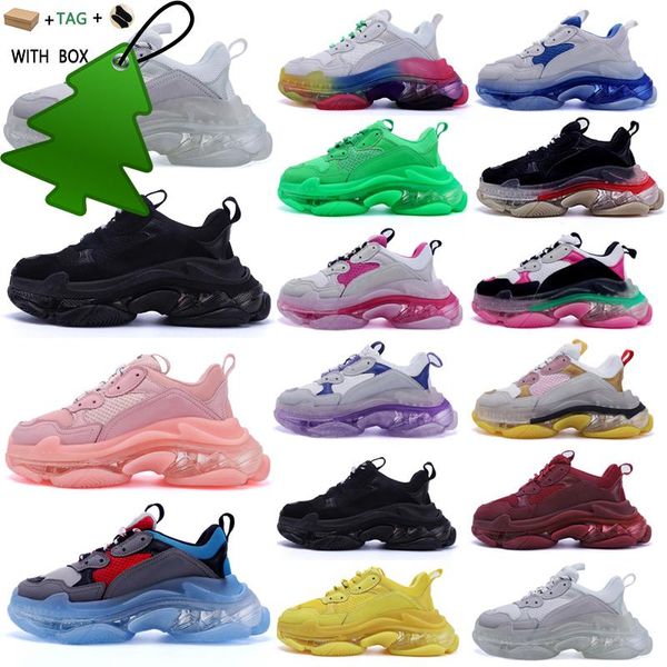 fashion men women casual dad shoes triple s neon green triple -s 17fw sneakers tripler black pink crystal clear sole bottom platform shoe
fashion men women casual dad shoes triple s neon green triple -s 17fw sneakers tripler black pink crystal clear sole bottom platform shoe