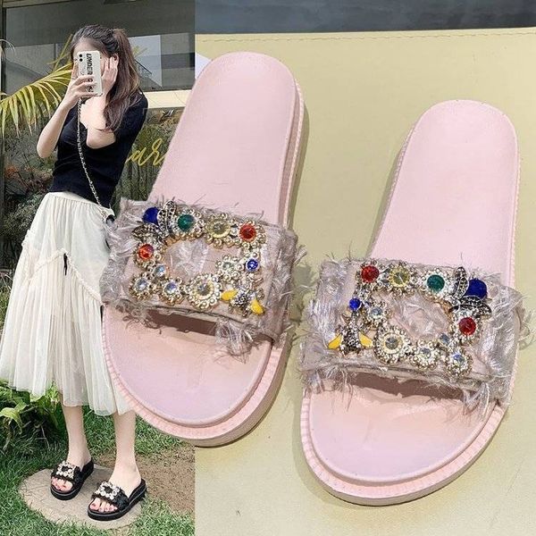 summer new slippers luxury diamond thick bottom fashion heighten outdoor casual and comfortable shopping sandals, Black
summer new slippers luxury diamond thick bottom fashion heighten outdoor casual and comfortable shopping sandals, Black