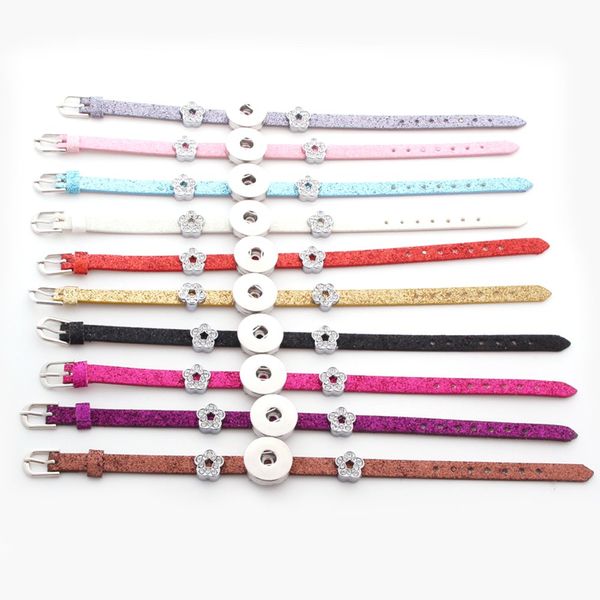 charm bracelets ginooars pack of 10 colors artificial leather snap base for 18mm charms amfnc, Golden;silver
charm bracelets ginooars pack of 10 colors artificial leather snap base for 18mm charms amfnc, Golden;silver