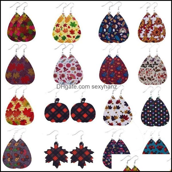 dangle chandelier earrings jewelry fall faux leather teardrop pumpkin maple leaf turkey print thanksgiving day accessory for drop delivery, Silver
dangle chandelier earrings jewelry fall faux leather teardrop pumpkin maple leaf turkey print thanksgiving day accessory for drop delivery, Silver