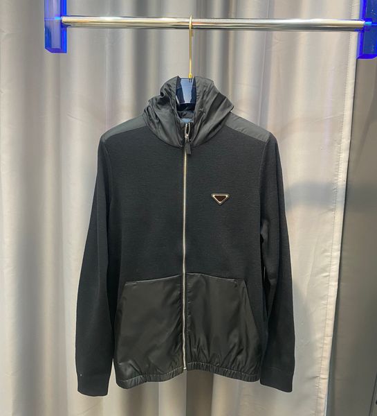 autumn and winter brand new designer jackets knitted material stitching design fashion jacket luxury casual black mens jacket, Black;brown
autumn and winter brand new designer jackets knitted material stitching design fashion jacket luxury casual black mens jacket, Black;brown