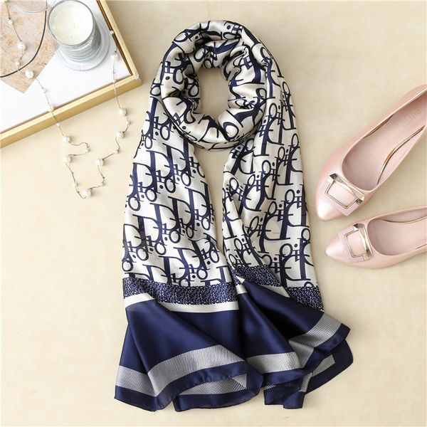 letter scarves women spring and autumn new silk printed summer thin dual air conditioning shawl hangzhou, Blue;gray
letter scarves women spring and autumn new silk printed summer thin dual air conditioning shawl hangzhou, Blue;gray