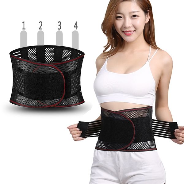adjustable waist trainer belt men women lower back brace spine support waist belt orthopedic breathable lumbar corset 220726
adjustable waist trainer belt men women lower back brace spine support waist belt orthopedic breathable lumbar corset 220726