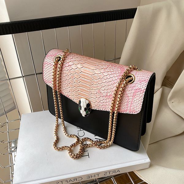 rpentine single bag women's 2022 designer new high-level color fashion versatile chain messenger female shoulder bags handbags
rpentine single bag women's 2022 designer new high-level color fashion versatile chain messenger female shoulder bags handbags