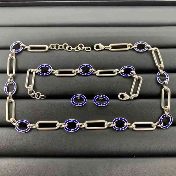 factory outlet necklace ancient new letter enamel personalized neck chain bracelet earrings fashion trend jewelry n6ku, Silver
factory outlet necklace ancient new letter enamel personalized neck chain bracelet earrings fashion trend jewelry n6ku, Silver