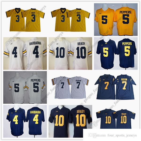 ncaa michigan wolverines football jersey 3 rashan gary 4 jim harbaugh 5 jabrill peppers 7 khaleke hudson 10 tom brady jersey size s--xxxl1, Black
ncaa michigan wolverines football jersey 3 rashan gary 4 jim harbaugh 5 jabrill peppers 7 khaleke hudson 10 tom brady jersey size s--xxxl1, Black