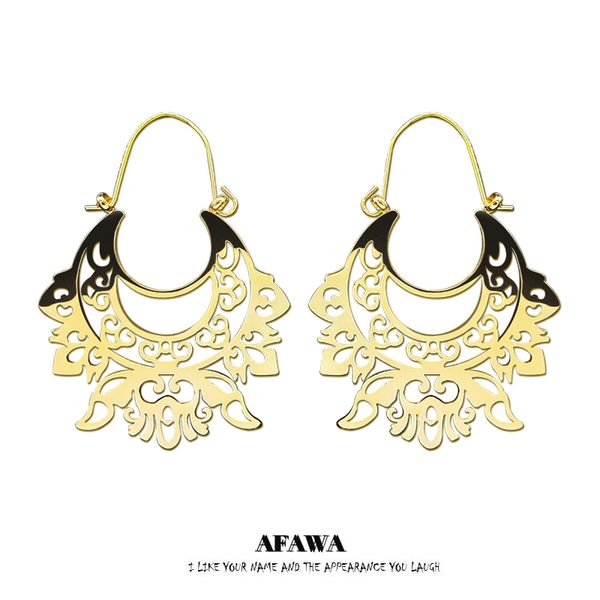 bohemia stainless steel india flower hoop earrings women gold color big round boho jewery pendientes aros e9350s01 220718, Golden;silver
bohemia stainless steel india flower hoop earrings women gold color big round boho jewery pendientes aros e9350s01 220718, Golden;silver