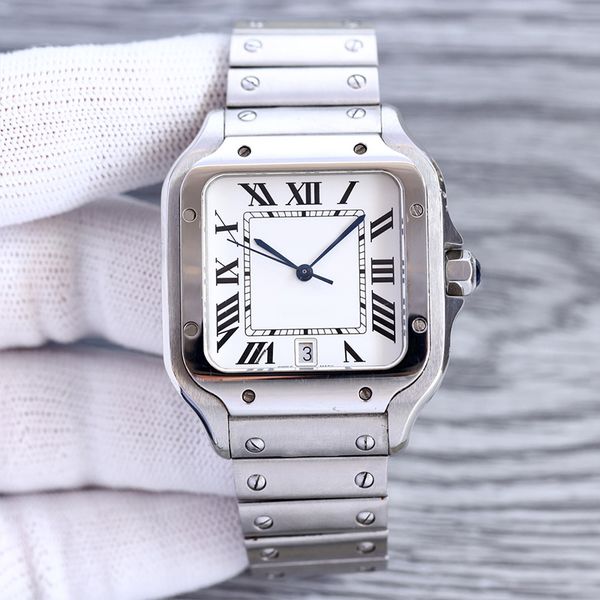 designer square mens watches 39.8mm stainless steel mechanical watches high-quality case bracelet luxury watch male wristwatches montre de l, Slivery;brown
designer square mens watches 39.8mm stainless steel mechanical watches high-quality case bracelet luxury watch male wristwatches montre de l, Slivery;brown