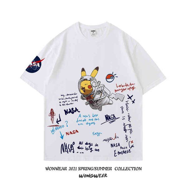 nasa astronaut t-shirt men's joint short sleeve ins fashion cartoon pure cotton couple student summer clothing bottoms 5pzu0, White;black
nasa astronaut t-shirt men's joint short sleeve ins fashion cartoon pure cotton couple student summer clothing bottoms 5pzu0, White;black