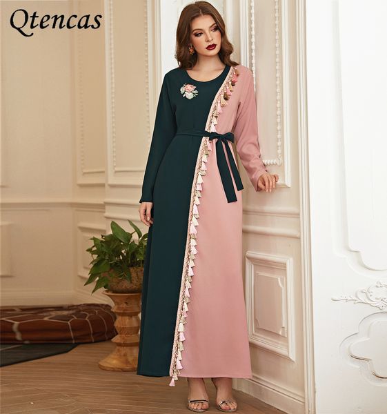 caftan marocain muslim dress tassels floral wedding dresses for women kaftan abaya islam clothing robe soiree dubai arabe femme, Red
caftan marocain muslim dress tassels floral wedding dresses for women kaftan abaya islam clothing robe soiree dubai arabe femme, Red