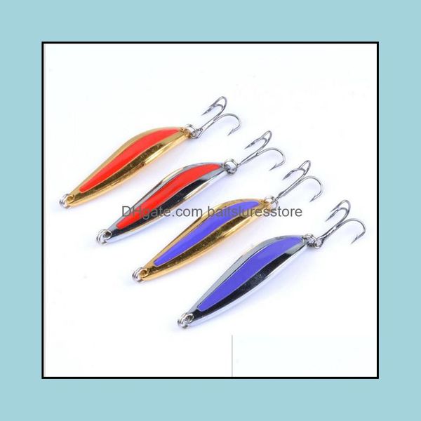baits lures fishing sports outdoors 1pcs quality classic metal sequined 5 7 10g spoon wobblers spinner for bass pike sea lake lure drop de
baits lures fishing sports outdoors 1pcs quality classic metal sequined 5 7 10g spoon wobblers spinner for bass pike sea lake lure drop de