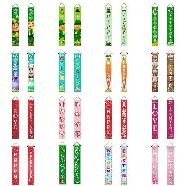 valentine day easter st patrick party door banner polyster happy easter porch sign couplet home decoration gwb13510
valentine day easter st patrick party door banner polyster happy easter porch sign couplet home decoration gwb13510