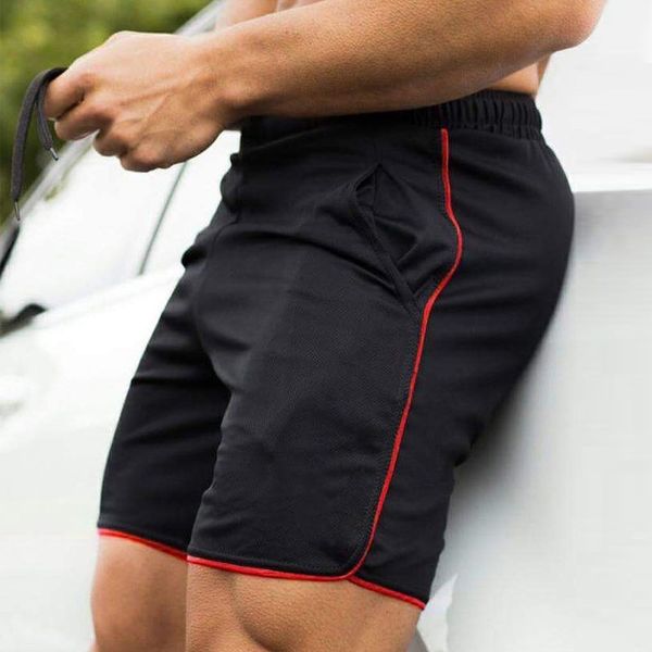 men's shorts summer fitness sports mesh breathable quick-drying 5-point pants hit color striped light board beach clothing trend sports, White;black
men's shorts summer fitness sports mesh breathable quick-drying 5-point pants hit color striped light board beach clothing trend sports, White;black