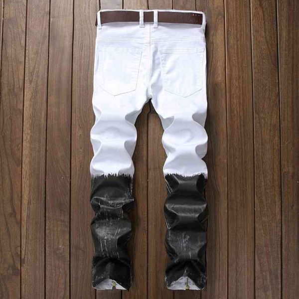 fashion new trend casual pants luxury brand designer wholesale painted jeans off trendy contrast color slim fit elastic batch, Black
fashion new trend casual pants luxury brand designer wholesale painted jeans off trendy contrast color slim fit elastic batch, Black