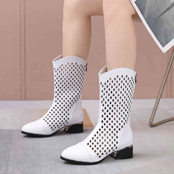 boots leather martin boots summer thin women's mesh cool thick heel medium spring and autumn single pointed large 18sn, Black
boots leather martin boots summer thin women's mesh cool thick heel medium spring and autumn single pointed large 18sn, Black