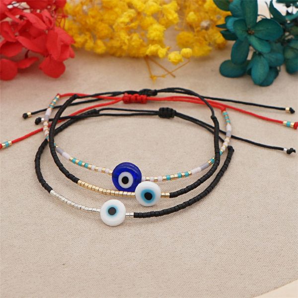 charm weave beaded strands bracelet evil eye bracelet designer jewelry woman party south american handmade white pink blue black glass bead
charm weave beaded strands bracelet evil eye bracelet designer jewelry woman party south american handmade white pink blue black glass bead