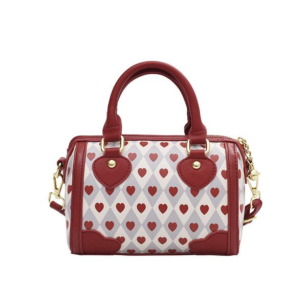 designer luxury bag high-texture red printed pillow cross body handbag in pu for lady with fashion style
designer luxury bag high-texture red printed pillow cross body handbag in pu for lady with fashion style