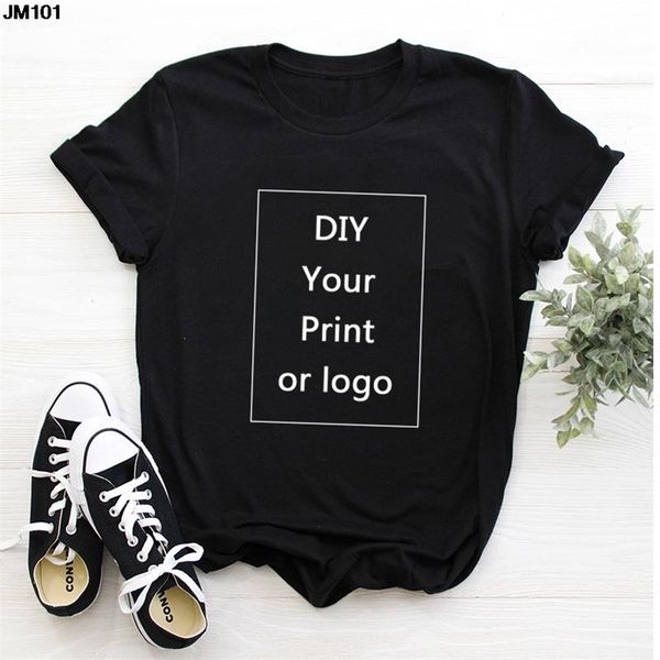 customized printing woman tshirt harajuku women diy your like po or black tshirt fashion custom man clothing tee 220609 
customized printing woman tshirt harajuku women diy your like po or black tshirt fashion custom man clothing tee 220609