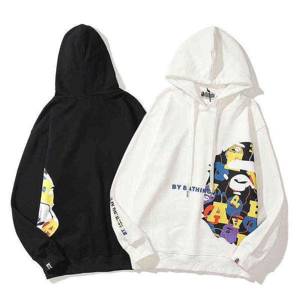 factory online export new designer brand sweater colorful ape head bap autumn and winter tide zipper casual hoodie unisex, Black
factory online export new designer brand sweater colorful ape head bap autumn and winter tide zipper casual hoodie unisex, Black