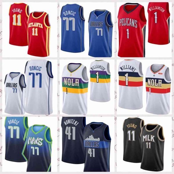 2021 vintage men retro basketball jersey luka 77 trae young 11 collin shirts ball 1 zion lamelo 41 hayward breathable black blue white size, Black;red
2021 vintage men retro basketball jersey luka 77 trae young 11 collin shirts ball 1 zion lamelo 41 hayward breathable black blue white size, Black;red