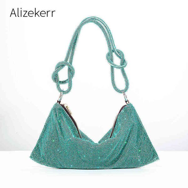 knot handle rhinestones evening clutch bag shiny crystal dinner purses ladies luxury designer shoulder 220513
knot handle rhinestones evening clutch bag shiny crystal dinner purses ladies luxury designer shoulder 220513