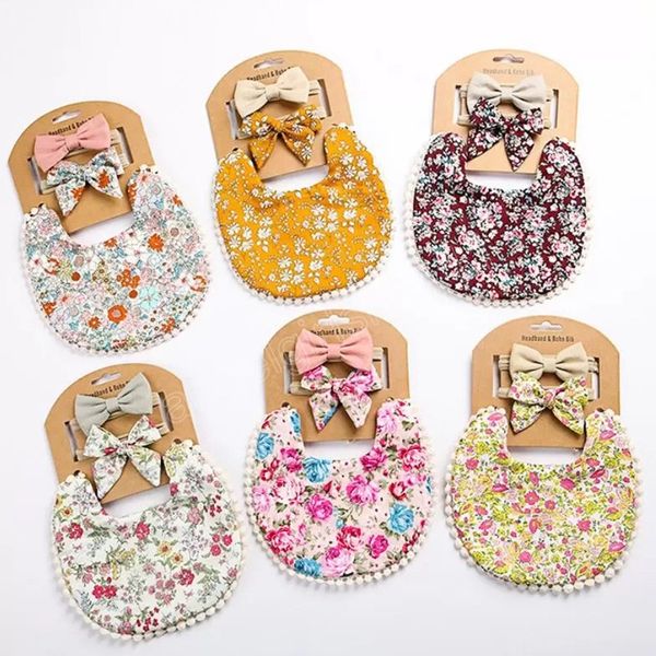 ins double side baby bibs 100% cotton flower print lunch bibs and bow knot headband girl infants with lace design
ins double side baby bibs 100% cotton flower print lunch bibs and bow knot headband girl infants with lace design