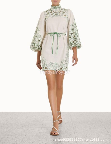 casual dresses australian brand z lady heavy industry embroidery flower hollowed out design lantern sleeve dress, Black;gray
casual dresses australian brand z lady heavy industry embroidery flower hollowed out design lantern sleeve dress, Black;gray