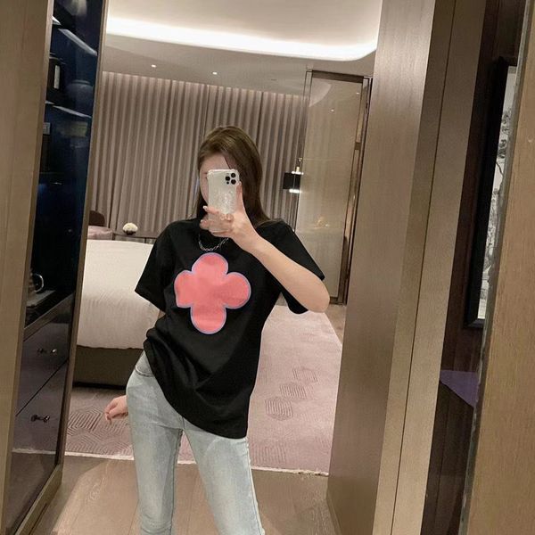 2022 new luxury printed t-shirt fashion personality men and women design t-shirt women tee black white 100% cott 369, White;black
2022 new luxury printed t-shirt fashion personality men and women design t-shirt women tee black white 100% cott 369, White;black