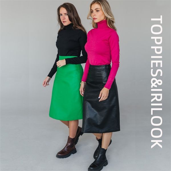 ies women's pu leather skirt solid high waist a-line skirts casual fashion elegant faldas saia 220324, Black
ies women's pu leather skirt solid high waist a-line skirts casual fashion elegant faldas saia 220324, Black