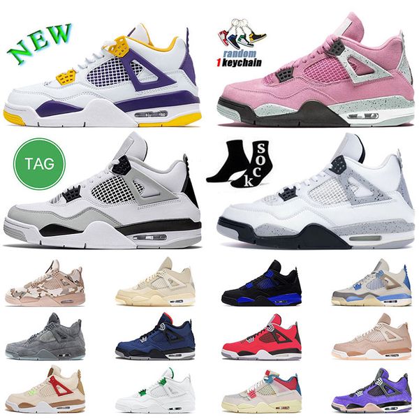 jump man 4 4s pink designer shoes military black cat white cement purple suede basketball shoe
jump man 4 4s pink designer shoes military black cat white cement purple suede basketball shoe