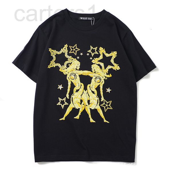 men's t-shirts designer xia xinchao brand pure cotton men's clothing twelve constellations gemini couple shirt women's youth, White;black
men's t-shirts designer xia xinchao brand pure cotton men's clothing twelve constellations gemini couple shirt women's youth, White;black