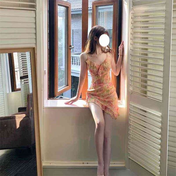 casual dresses broken golden rose / 2022 spring and summer french romantic printed short skirt suspender split dress fashion 2tvt, Black;gray
casual dresses broken golden rose / 2022 spring and summer french romantic printed short skirt suspender split dress fashion 2tvt, Black;gray