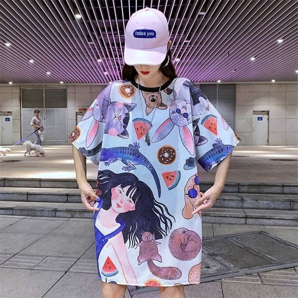 plus size women shirts cute cartoon printing t shirt harajuku ullzang hip-hop t-shirt tshirt tees female 210702, White
plus size women shirts cute cartoon printing t shirt harajuku ullzang hip-hop t-shirt tshirt tees female 210702, White