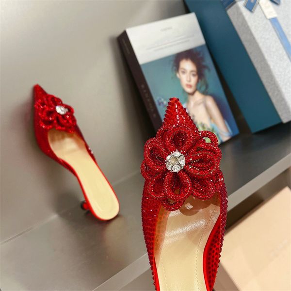 new brand fashion sandals and high heels design ladies versatile temperament pointed princess shoes flowers, Black
new brand fashion sandals and high heels design ladies versatile temperament pointed princess shoes flowers, Black
