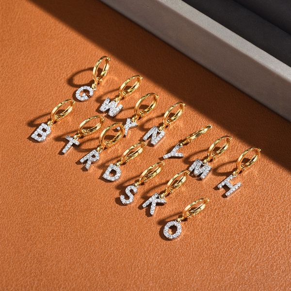 26 english letters diamond stud gold and silver color matching earrings female ins personality wild circle ear buckle gift accessories, Golden;silver
26 english letters diamond stud gold and silver color matching earrings female ins personality wild circle ear buckle gift accessories, Golden;silver