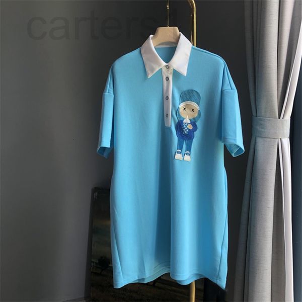 casual dresses designer gao quality t-shirt dress women's 2022 summer new versatile casual villain embroidered polo collar short sleeve, Black;gray
casual dresses designer gao quality t-shirt dress women's 2022 summer new versatile casual villain embroidered polo collar short sleeve, Black;gray