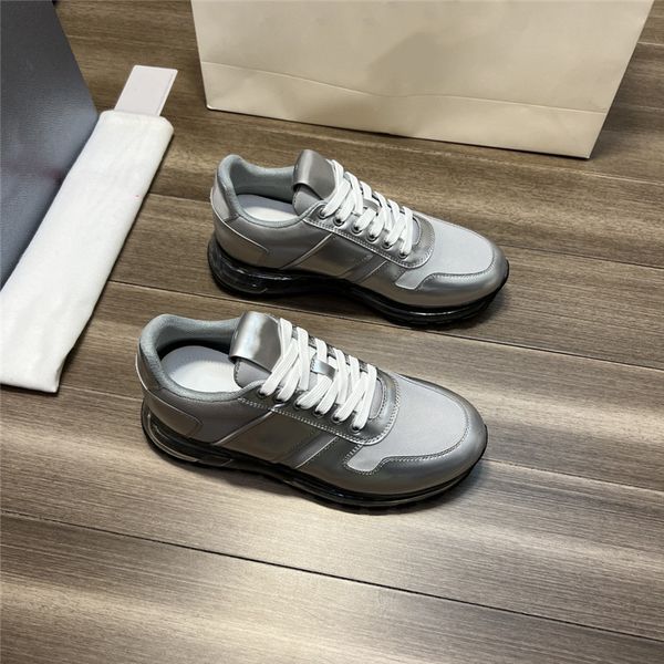 men silk calfskin casual shoes boots leather stitching breathable mesh sports shoes transparent tpr combination outsole shoe, Black
men silk calfskin casual shoes boots leather stitching breathable mesh sports shoes transparent tpr combination outsole shoe, Black