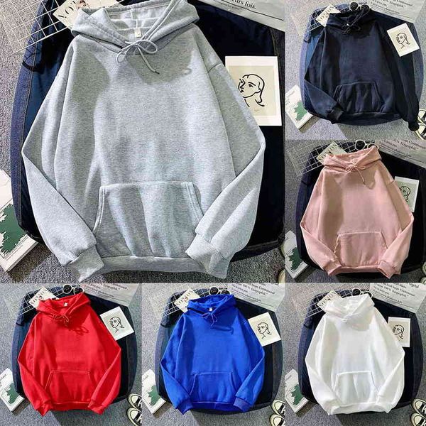 solid hoodies sweatshirts men women clothing polyester long sleeve loose pocket sweatshirt 2021 men's casual pullover y220716, Black
solid hoodies sweatshirts men women clothing polyester long sleeve loose pocket sweatshirt 2021 men's casual pullover y220716, Black