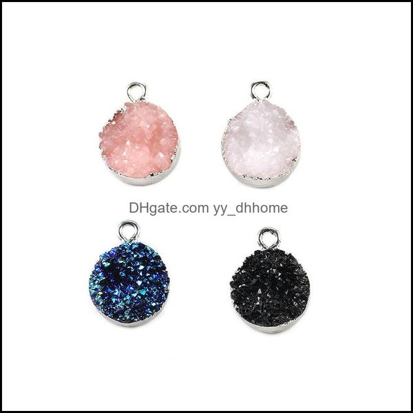 other jewelry findings components resin druzy round pendant charm for bracelet necklace earring 18k sier plated diy wedding accessory, Blue;slivery
other jewelry findings components resin druzy round pendant charm for bracelet necklace earring 18k sier plated diy wedding accessory, Blue;slivery