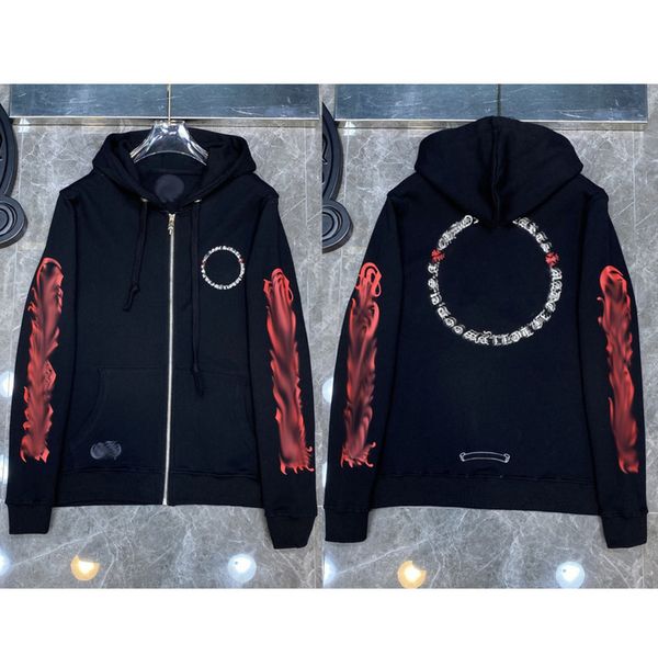 men's brand fashion jackets designer luxury zipper sweatshirts horseshoe cross print ch hoodies men women coat casual pullover loose h, Black;brown
men's brand fashion jackets designer luxury zipper sweatshirts horseshoe cross print ch hoodies men women coat casual pullover loose h, Black;brown