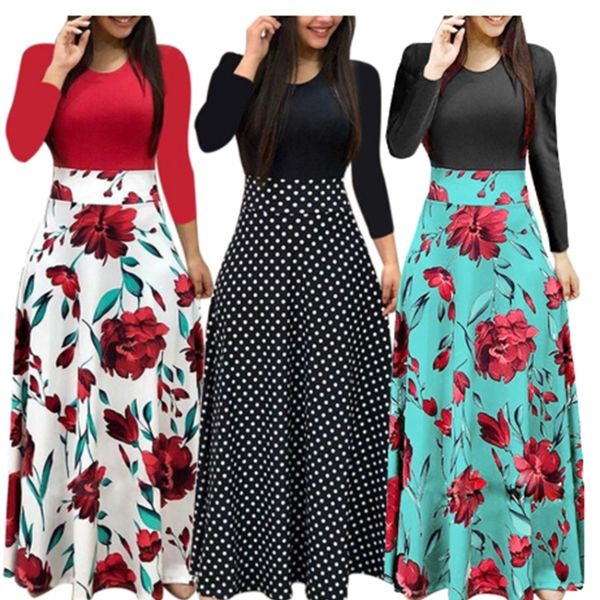 plus size women autumn print stitching flower casual long party dress vestidos bodycon elegant woman maxi femme 220601, Black
plus size women autumn print stitching flower casual long party dress vestidos bodycon elegant woman maxi femme 220601, Black